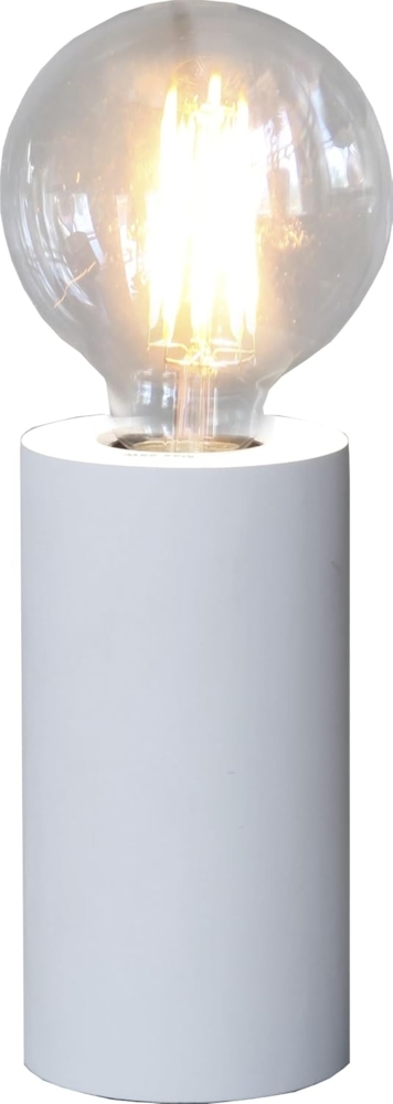 STAR Trading Leuchte Tub 15cm E27 mit Schalter weiß Bild 1