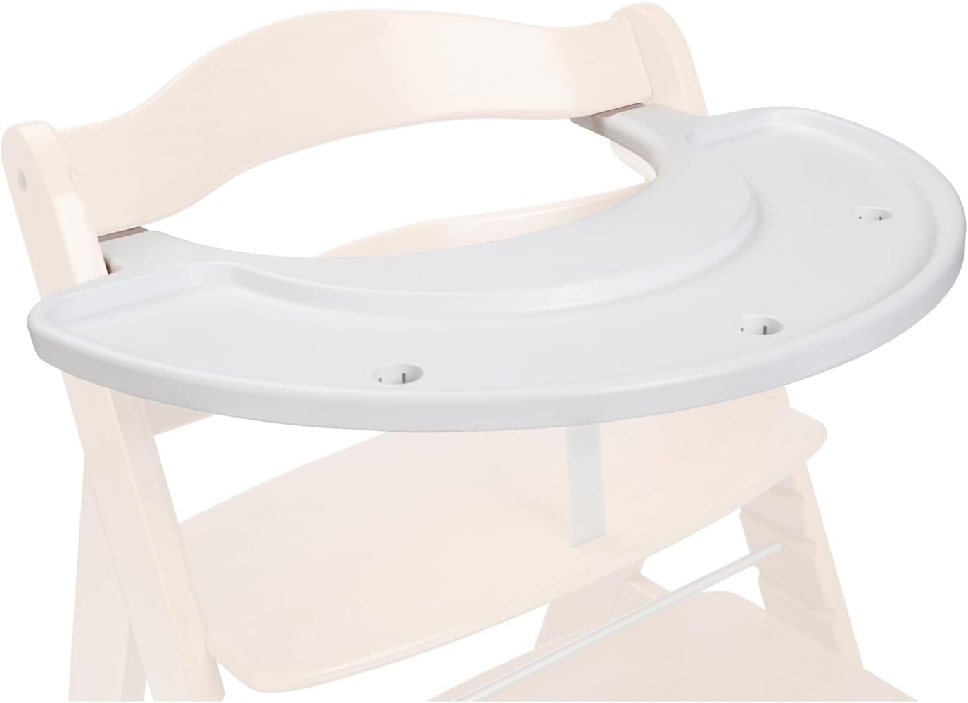 Hauck Alpha Play Tray White Spielbrett Motorikspielzeug Bild 1