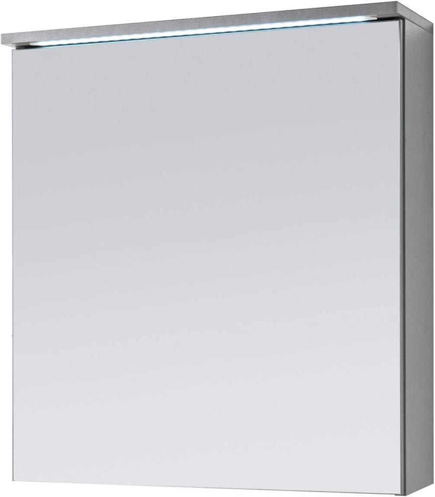 Spiegelschrank >Kirkja< in Titan - 60x68x22,5cm (BxHxT) Bild 1