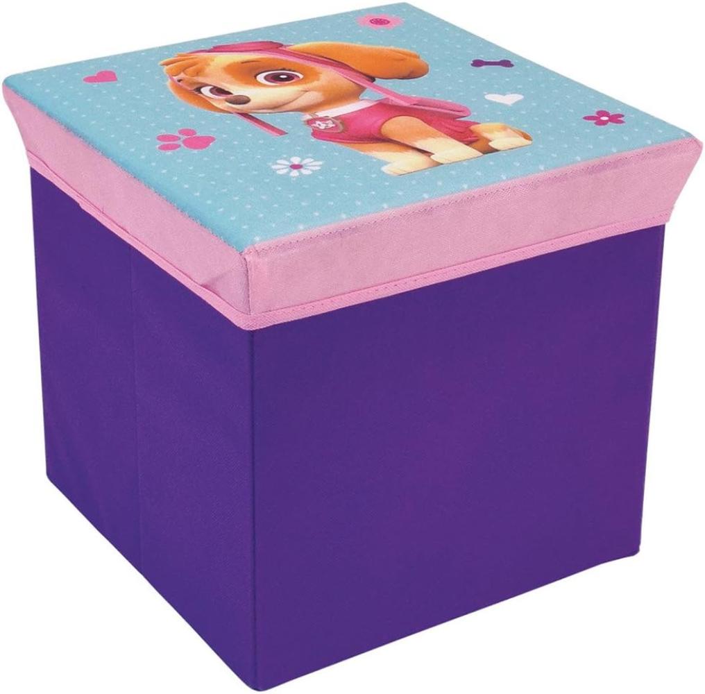 Aufbewahrungsbox Pfotenpatrouille lila 30 x 30 x 30 x 30 x 30 cm 27 Liter Bild 1