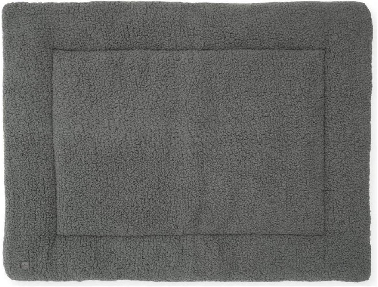 Jollein Teddy Laufstallteppich Storm Grey 80 x 100 Bild 1