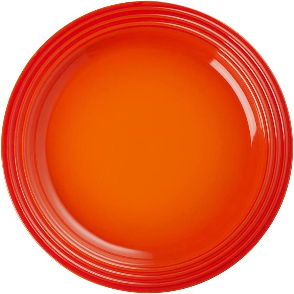 Speiseteller 27 cm Ofenrot Poterie Le Creuset - Backofen geeignet Bild 1