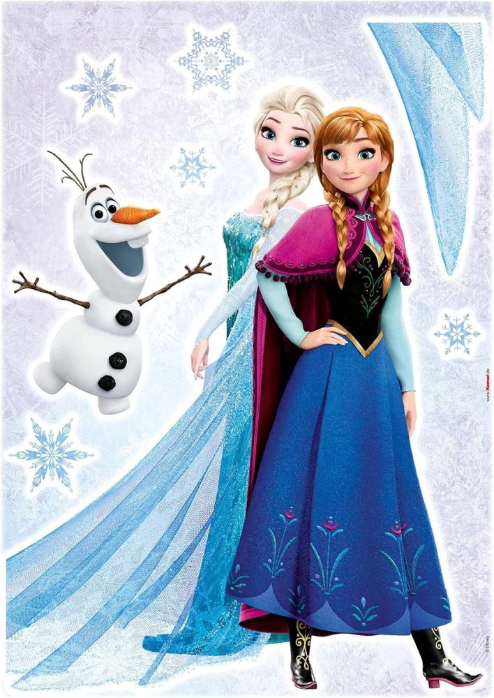 Komar Wandtattoo Frozen Sisters Bild 1