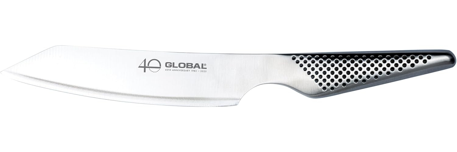 GLOBAL Santokumesser GS-110/AB kleines Kiritsuke 15 cm - 40 Jahre Global Jubiläumsmesser Bild 1