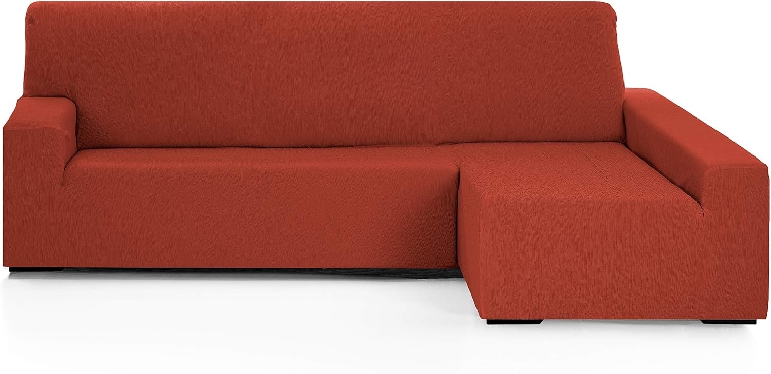 Martina Home - EMILIA - Elastischer Chaiselongue-Bezug - Langer rechter Arm (Vorderansicht) - Teja Bild 1