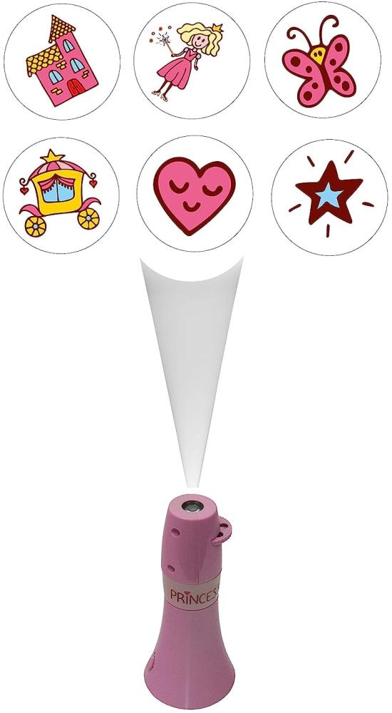 Taschen-Projektor Prinzessin, 6 fach Bild 1