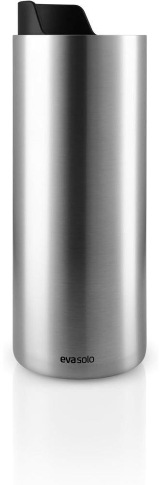 Eva Solo Urban To Go Cup Recycled, Isolierbecher, Edelstahl, Kunststoff, Black, 350 ml, 567100 Bild 1
