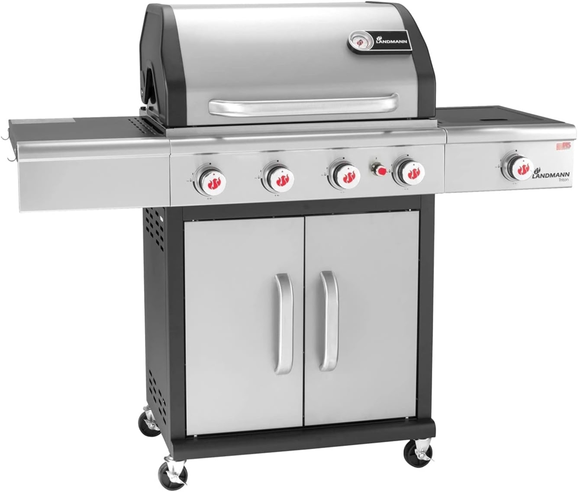 Landmann Gasgrill Triton PTS 4.1 silber Bild 1