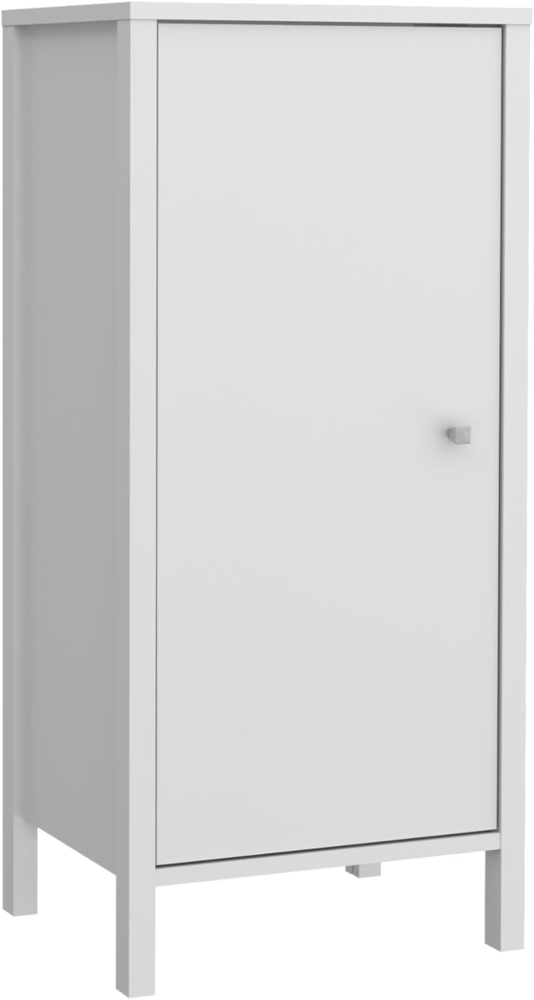 Forte IPSARION Kommode L/R mit 1 Tür, Holzwerkstoff, weiß, B x H x T: 40,4 x 90 x 34,8 cm Bild 1