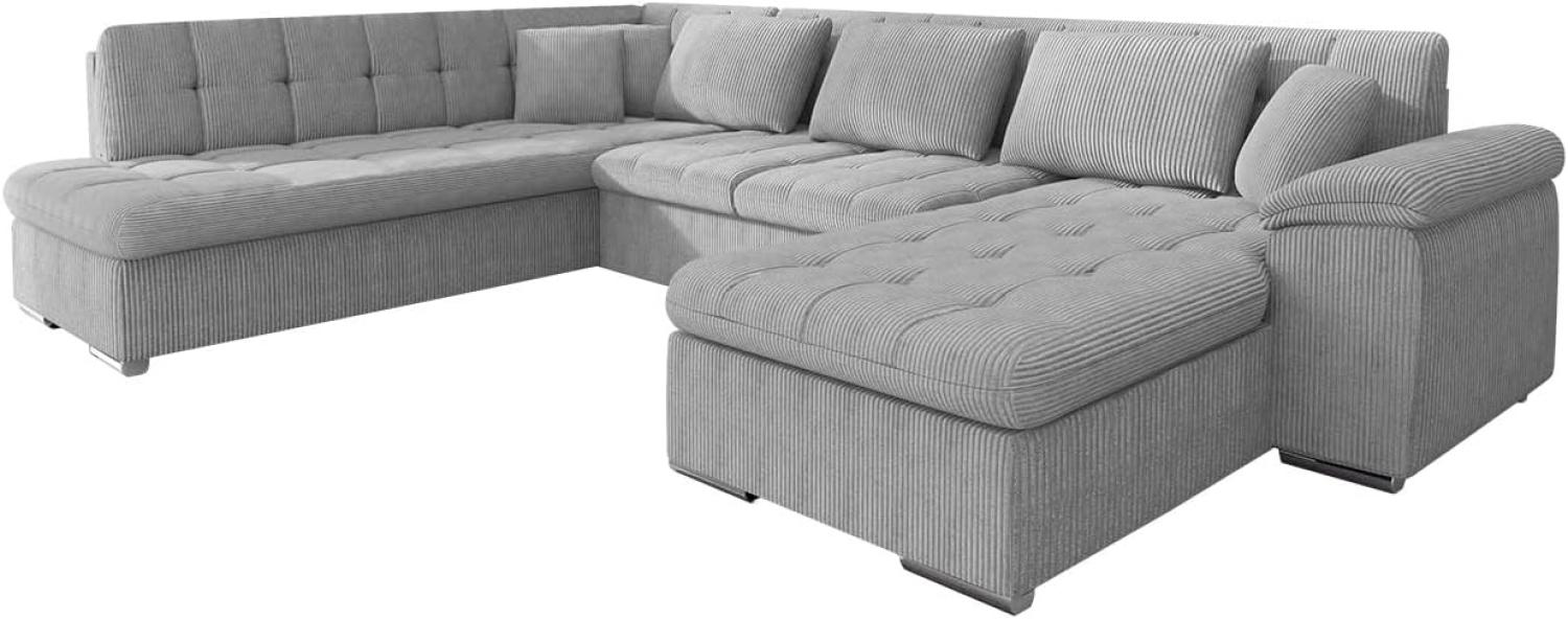 Ecksofa Niko Cord (Farbe: Poso 110, Seite: Rechts) Bild 1