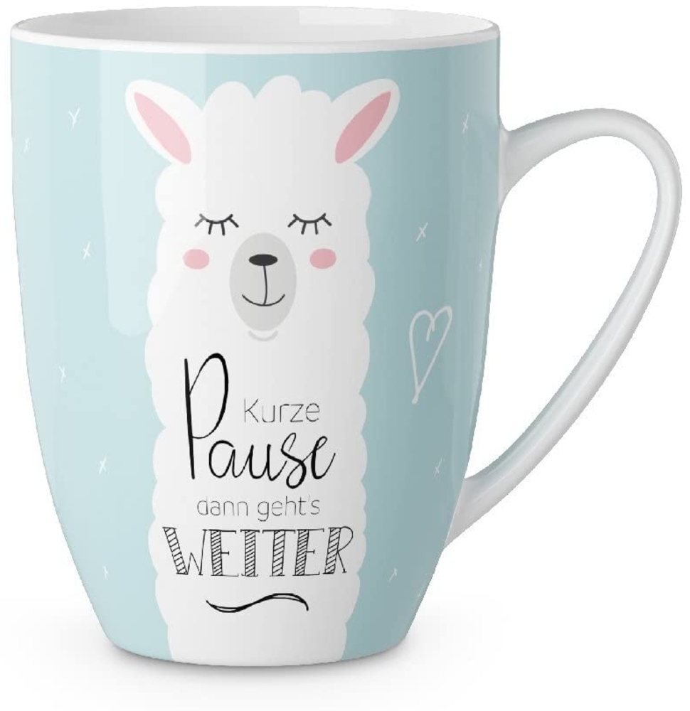 Auswahl - la vida Kaffeetasse Kaffeebecher Tee Kakao Tasse "Becher für dich" Kurze Pause Bild 1