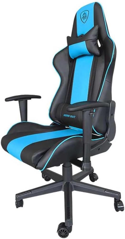 KeepOut XSPRO-RACING Universal-Gamingstuhl 120 kg Gepolsterter Sitz Gepolsterte Rückenlehne Rennen Universal Bild 1