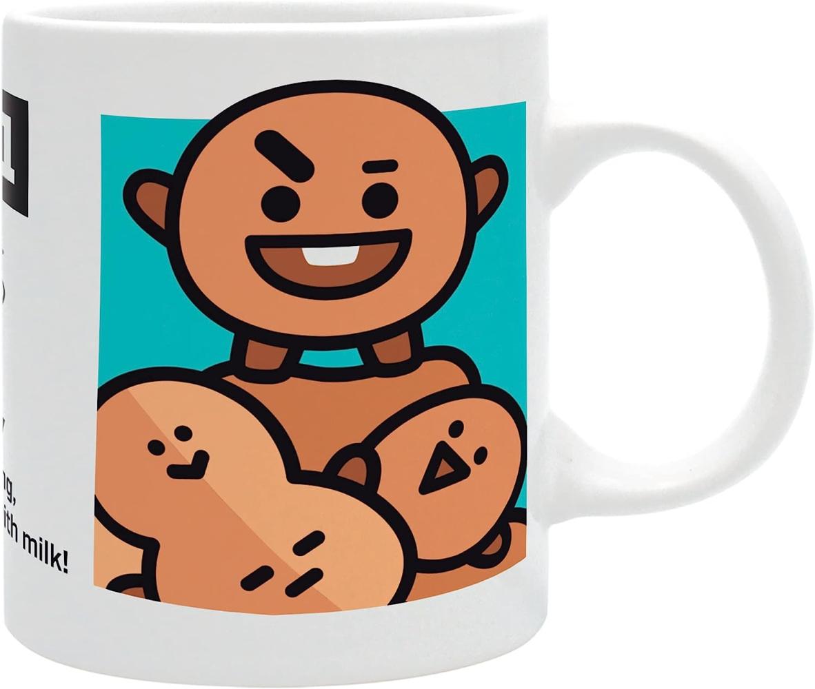 BT21 - Mug - 320 ml - Shooky - subli - box x2 Bild 1