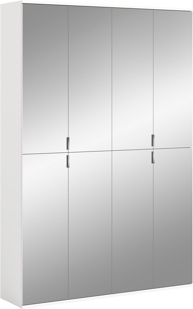 Spiegelschrank Kombination Projekt X II- Weiß / Spiegelglas Bild 1