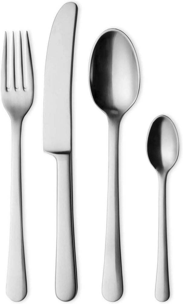 Georg Jensen GJ 093690 Besteck matt, 16 Stück, Edelstahl, stainless steel, 4,3 x 53,8 x 37 cm Bild 1