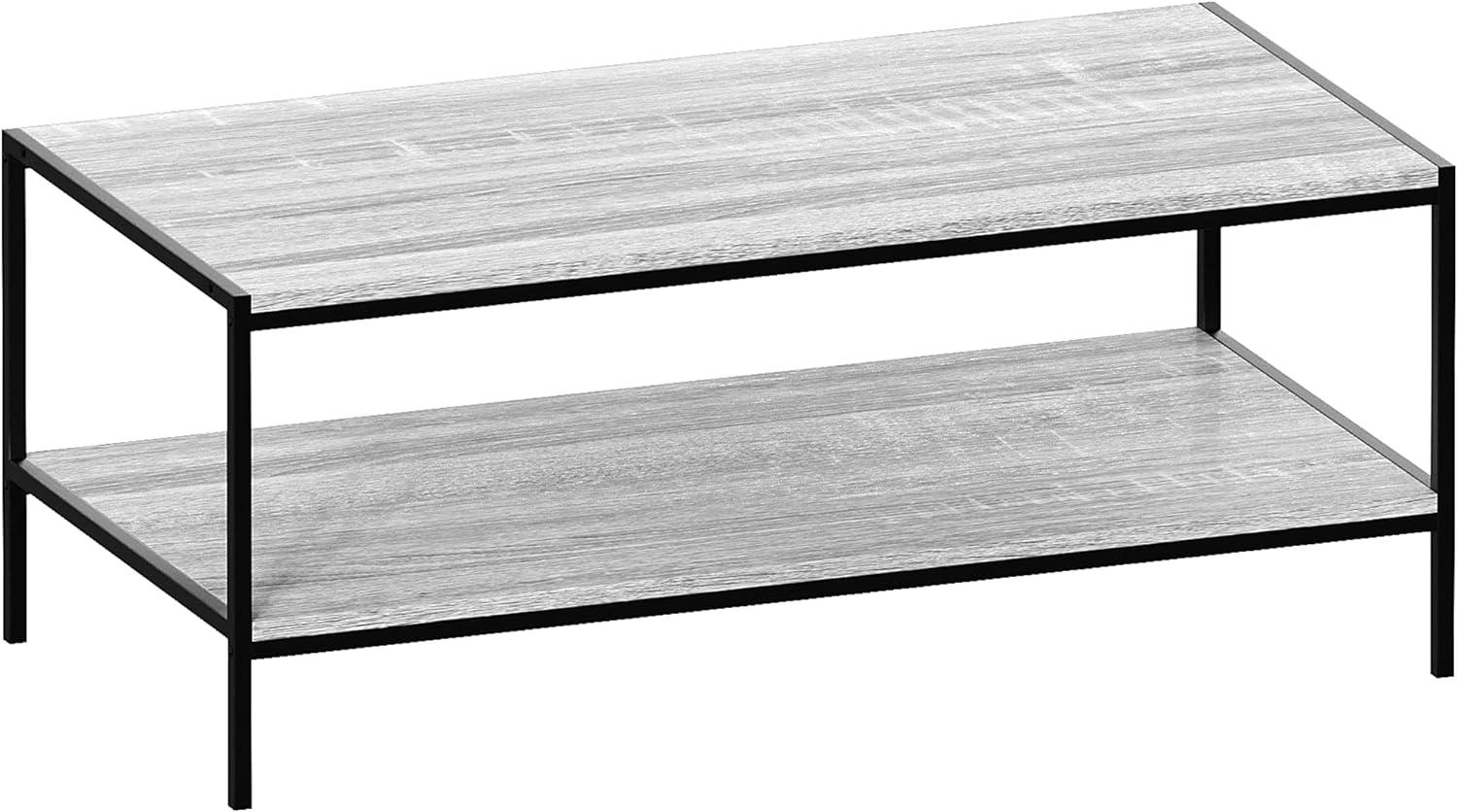 Vida Designs Brooklyn Beistelltische, Holzwerkstoff, Grau, Coffee Table Bild 1