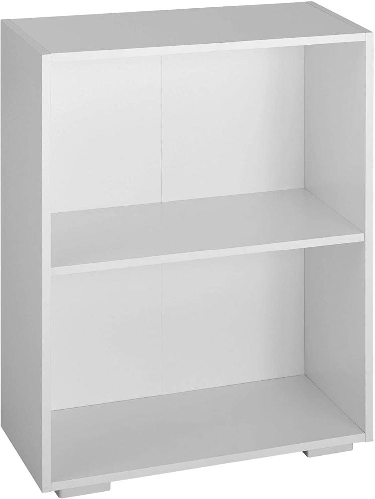 Bücherregal Lexi 2 Fächer - weiß Bild 1