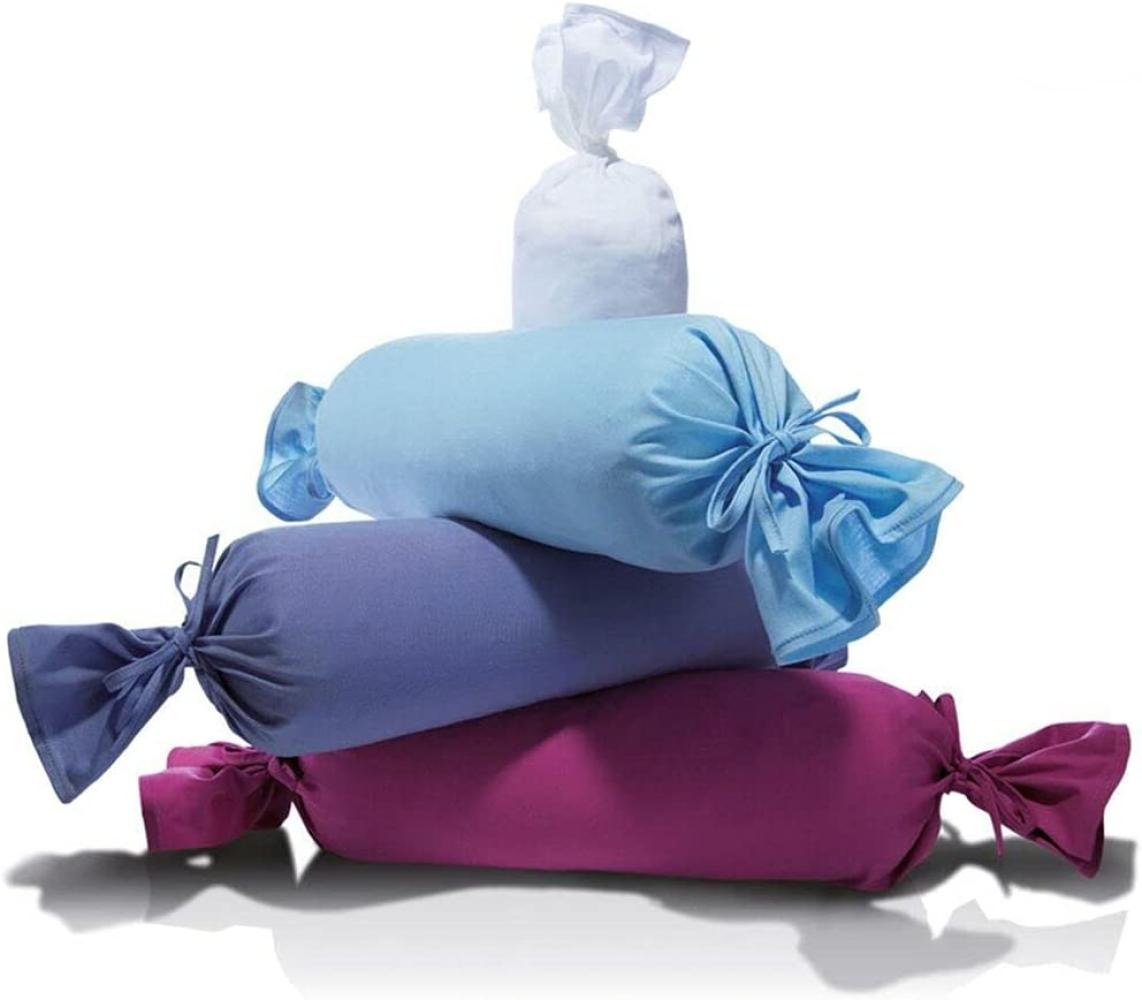 Formesse Bella Donna Jersey Kissenbezug Restposten|ca. 40x80 cm| azurFormesse Bella Donna Jersey Kissenbezug Restposten Bild 1