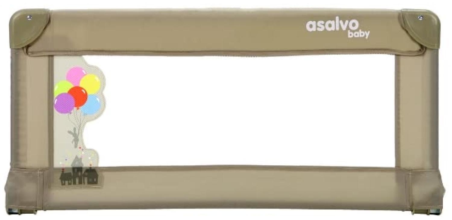 Asalvo 18502 - Bettgitter 90 cm Magic City Beige, Unisex Bild 1