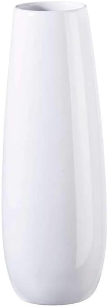 ASA Selection Ease Vase, Raumdekoration, Blumenvase, Keramik, Weiß, H 25 cm, 91031005 Bild 1