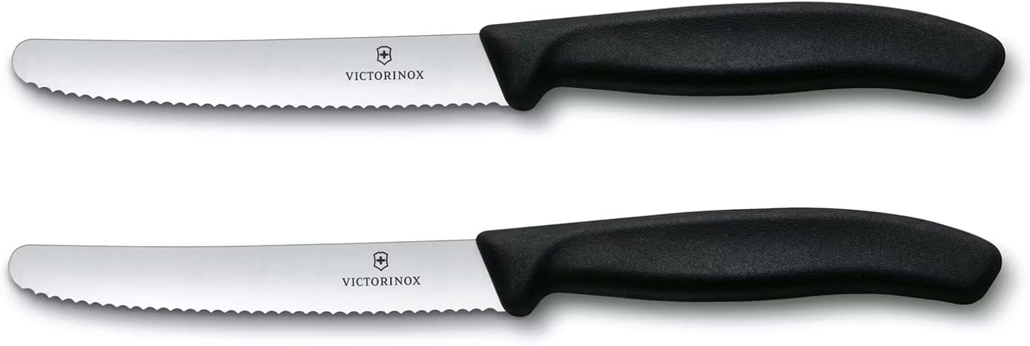 Victorinox | Swiss Classic Set | 2 Stück | Schwarz | ergonomische Griffe | ideal für Präzisionsarbeiten | zeitloses Design Bild 1