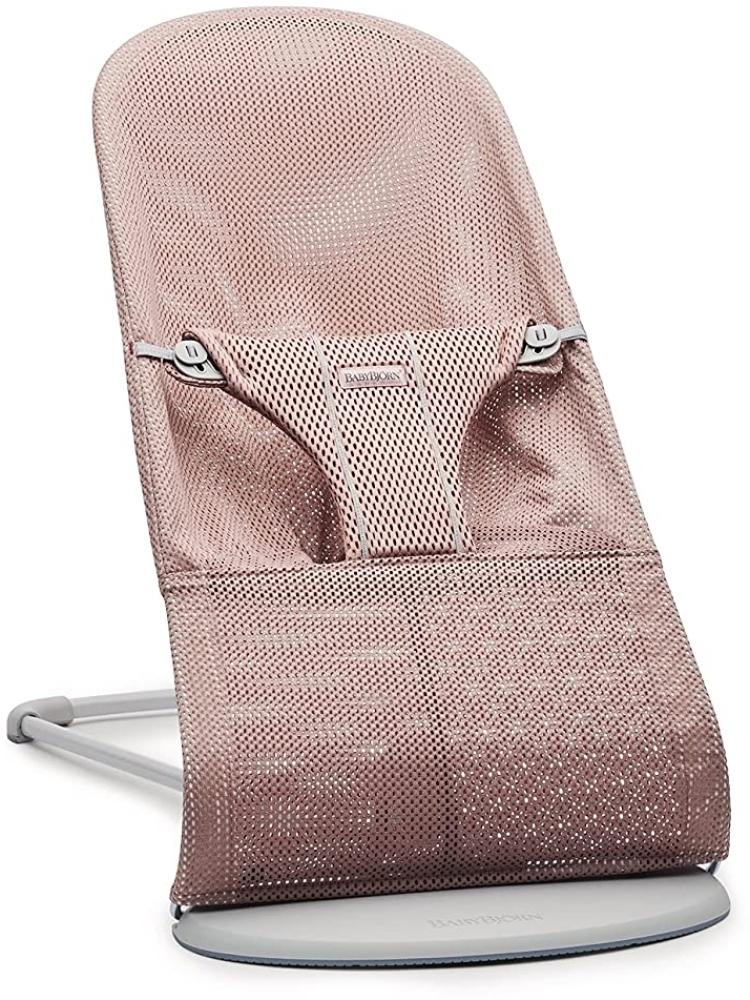 BabyBjörn Bliss Mesh Wippe Altrosa Rosa Bild 1