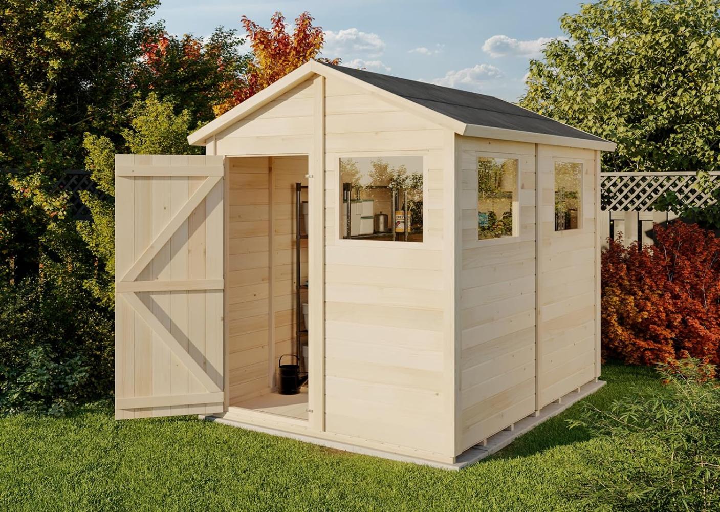 Storehaus Gerätehaus Stefanie Gerätehaus aus Holz Geräteschrank mit 12 mm Wandstärke Gartenhaus Bild 1