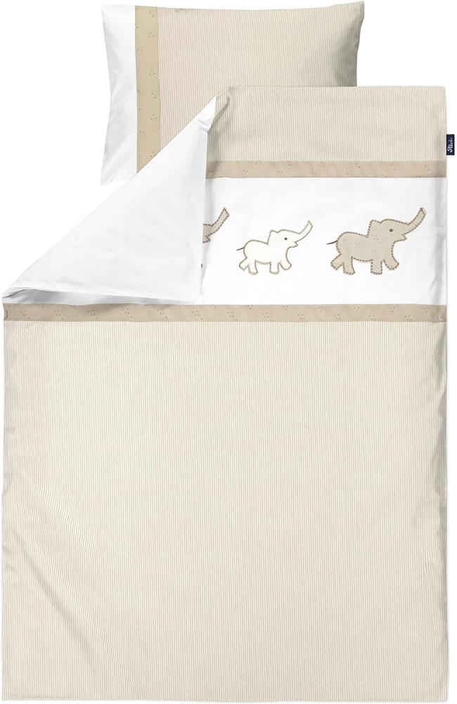 Alvi® Bettwäsche Olifant 80x80 cm Bild 1