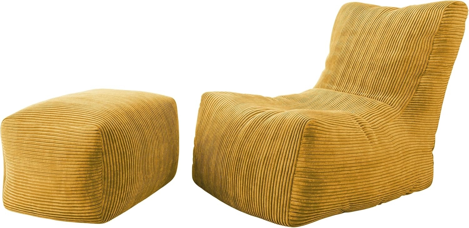 Sitzsacke Remna Cord mit Sitzsack Ewkad Cord (Farbe: Poso 43) Bild 1