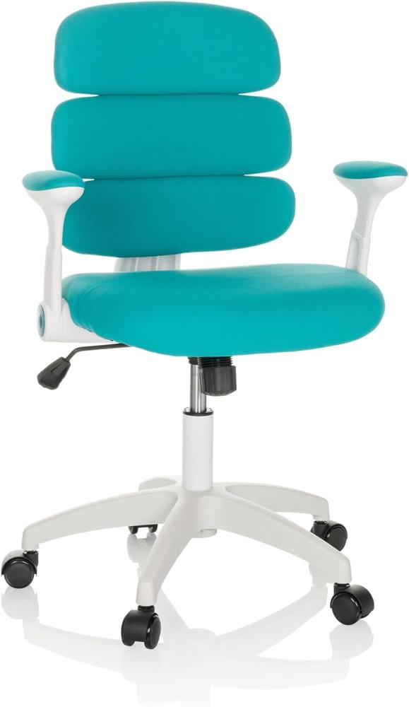 hjh OFFICE Kinderdrehstuhl Kid ERGOLINO W Kinderstuhl mit ergonomischer Rückenlehne, Blau, 736430 Bild 1