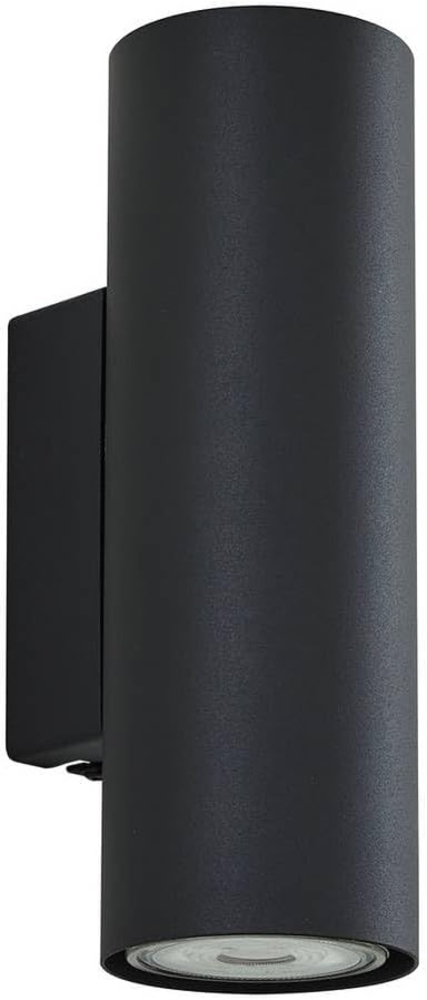 Lindby Wandleuchte Joffrey, Metall, Schwarz IP20, 2 x 10 W LED Bild 1