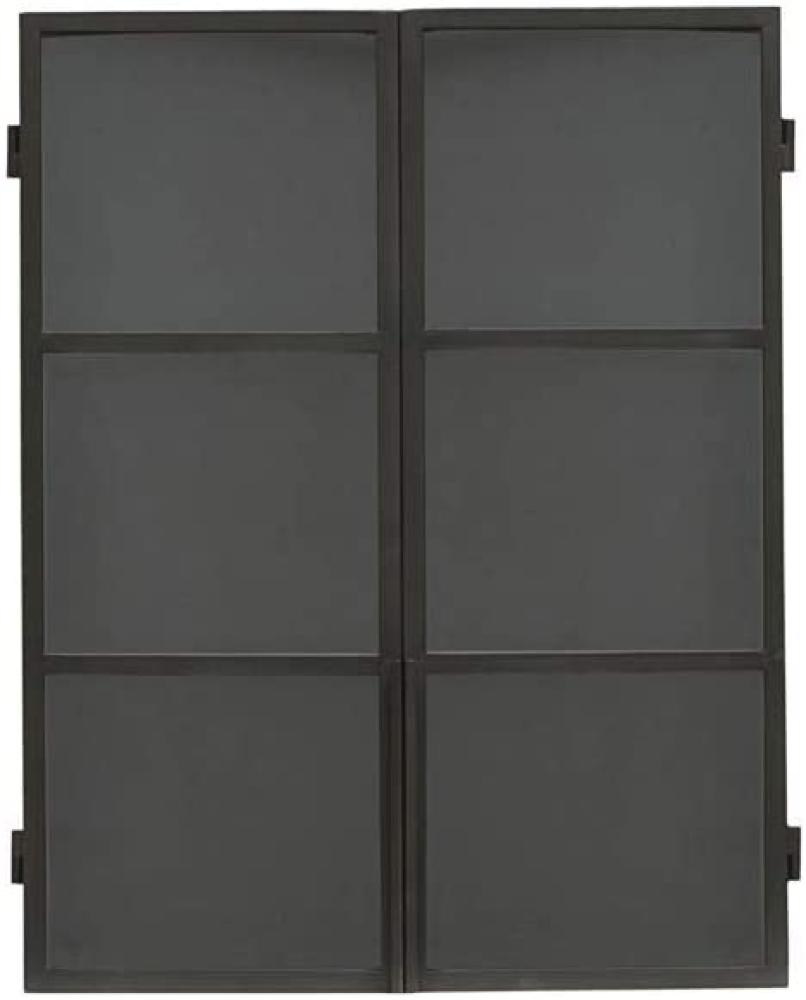 Hängeschrank Collect aus Eisen in Schwarz Bild 1