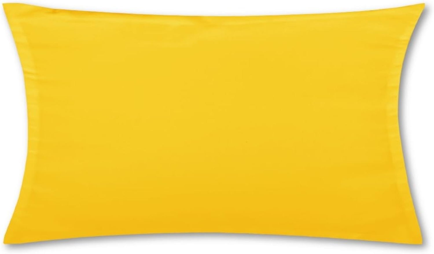Kissenhülle Dekokissen Kissenbezug Microfaser - viele Größen und Farben Gelb 40 x 60 cm Bild 1
