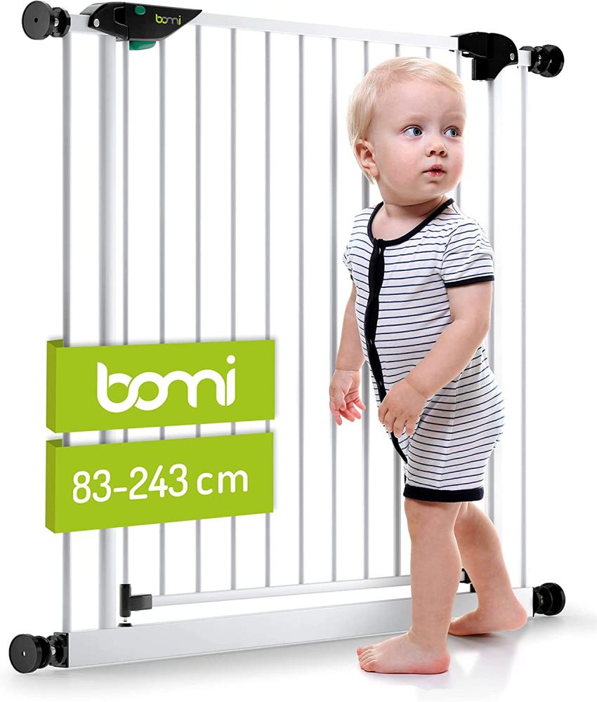 Bomi 'Mira XXL' Türschutzgitter 83 - 91 cm, weiß Bild 1