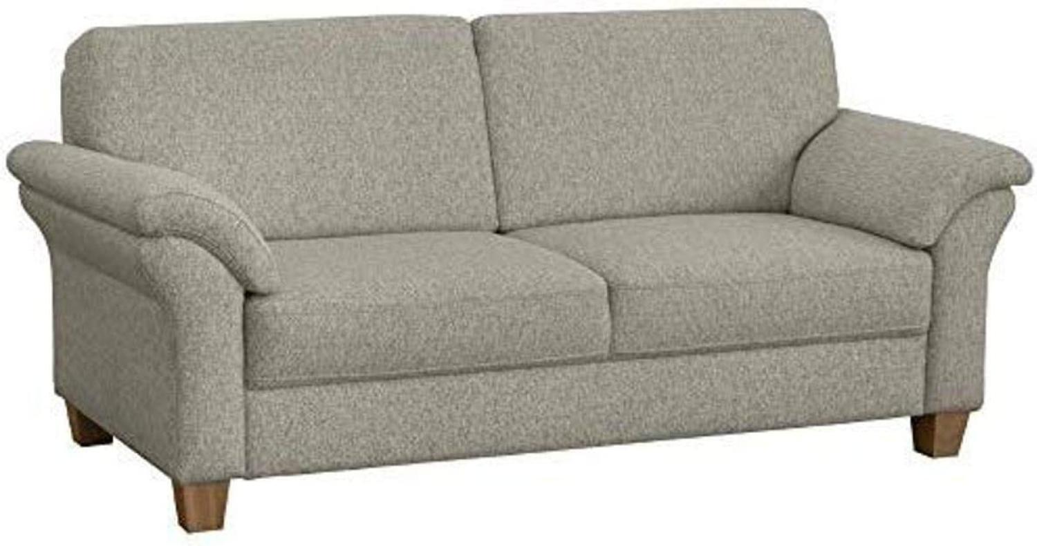 CAVADORE 3-Sitzer Byrum / Große 3er-Couch im Landhausstil mit Federkern / Passend zur edlen Sofagarnitur Byrum / 186 x 87 x 88 / Natur (Weiss-Beige) Bild 1