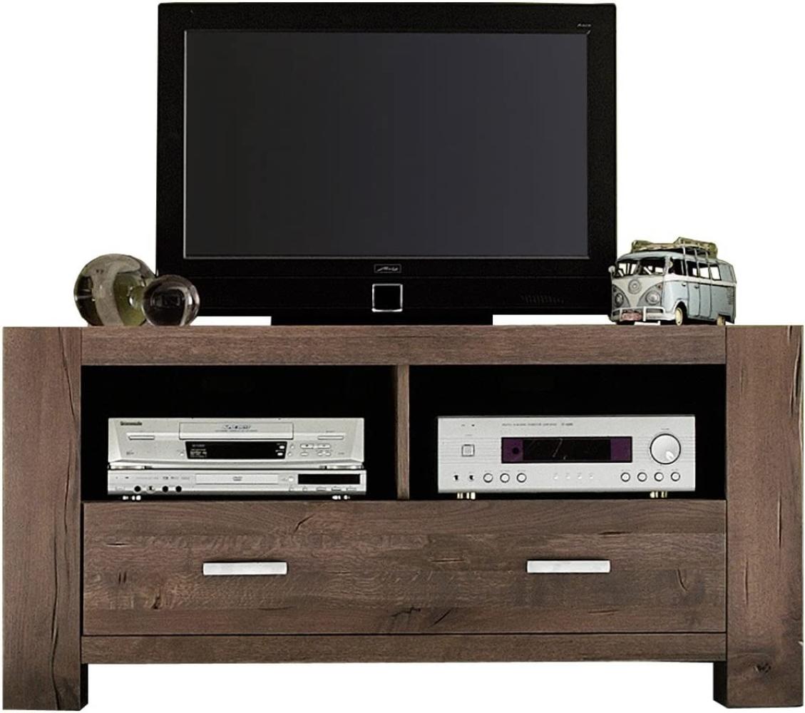 TV-Board Braxton in Eiche massiv verwittert antik Bild 1
