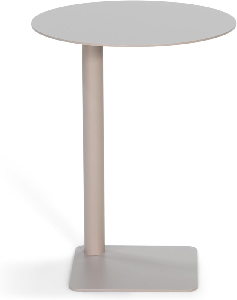 Spinder SUNNY 50 Beistelltisch, Moderner Stahl, Silky Taupe Bild 1