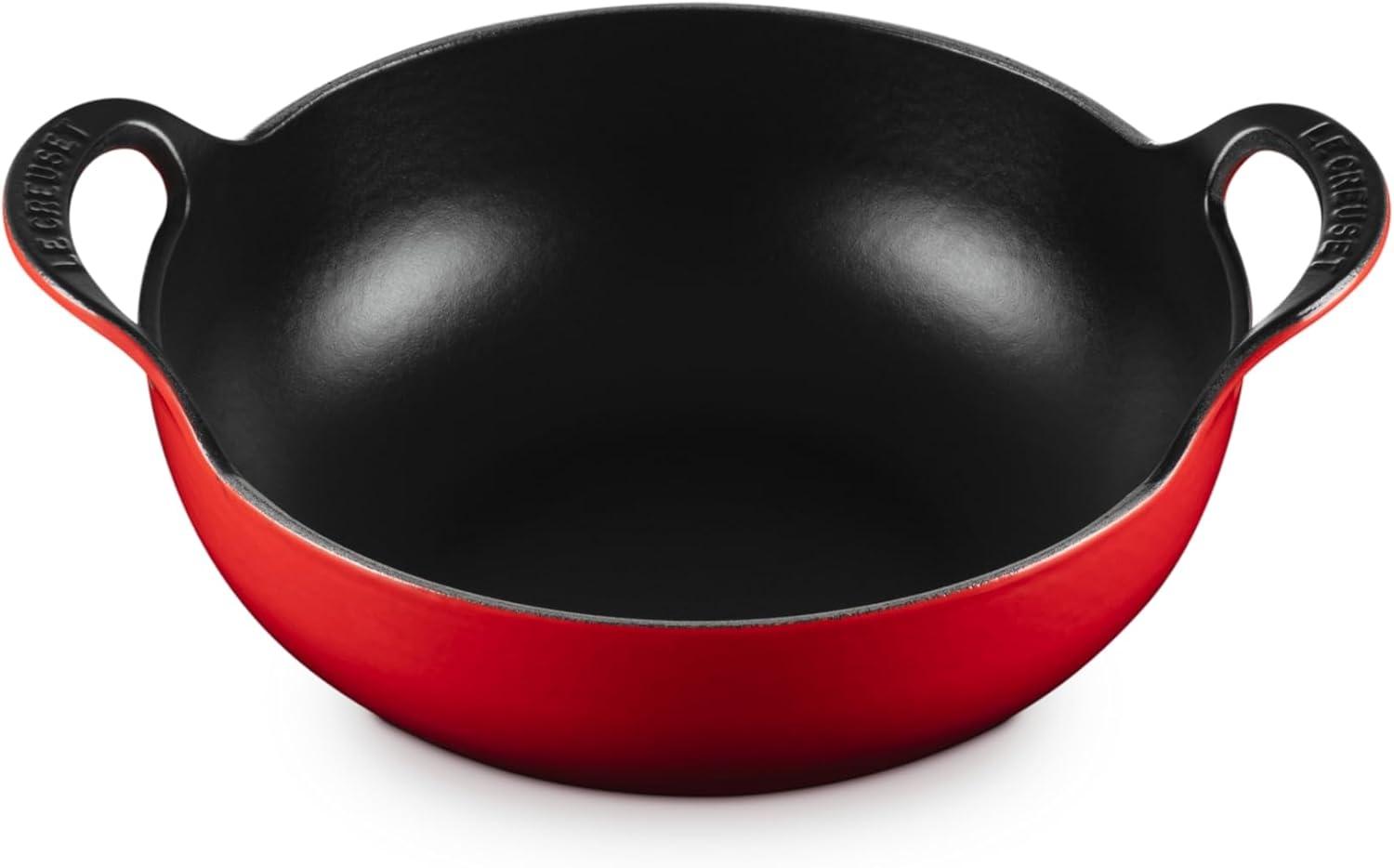 Le Creuset 'Balti Dish' Gusseisen kirschrot, Ø 24 cm Bild 1