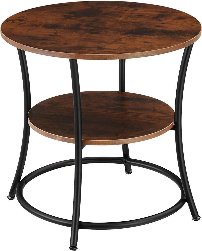 Beistelltisch Saint Louis 55x56 cm - Industrial dunkelbraun Bild 1