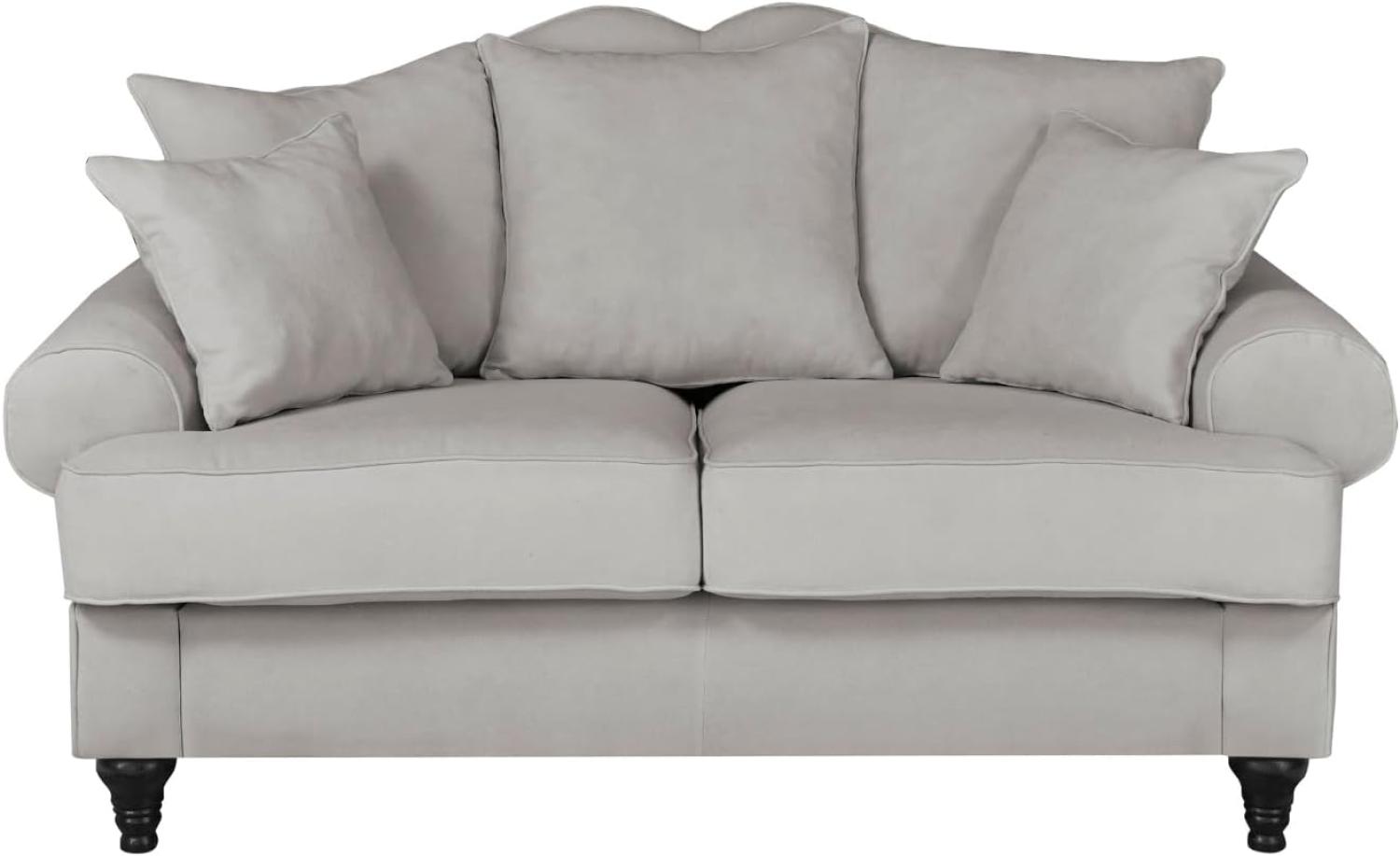 Sofa 2-Sitzer Adelina in grau 170 cm Bild 1