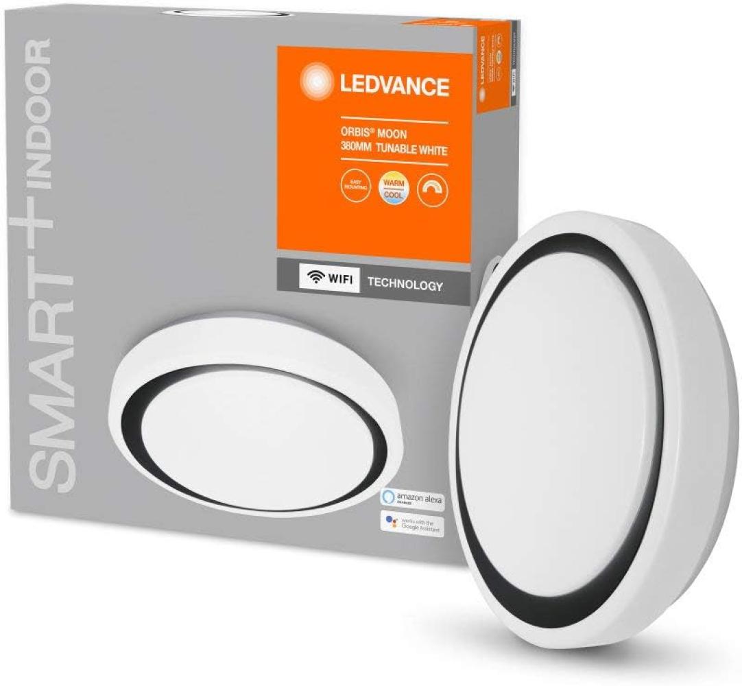 LEDVANCE Smart+ Ceiling moon white + black ring CCT WIFI AP Bild 1