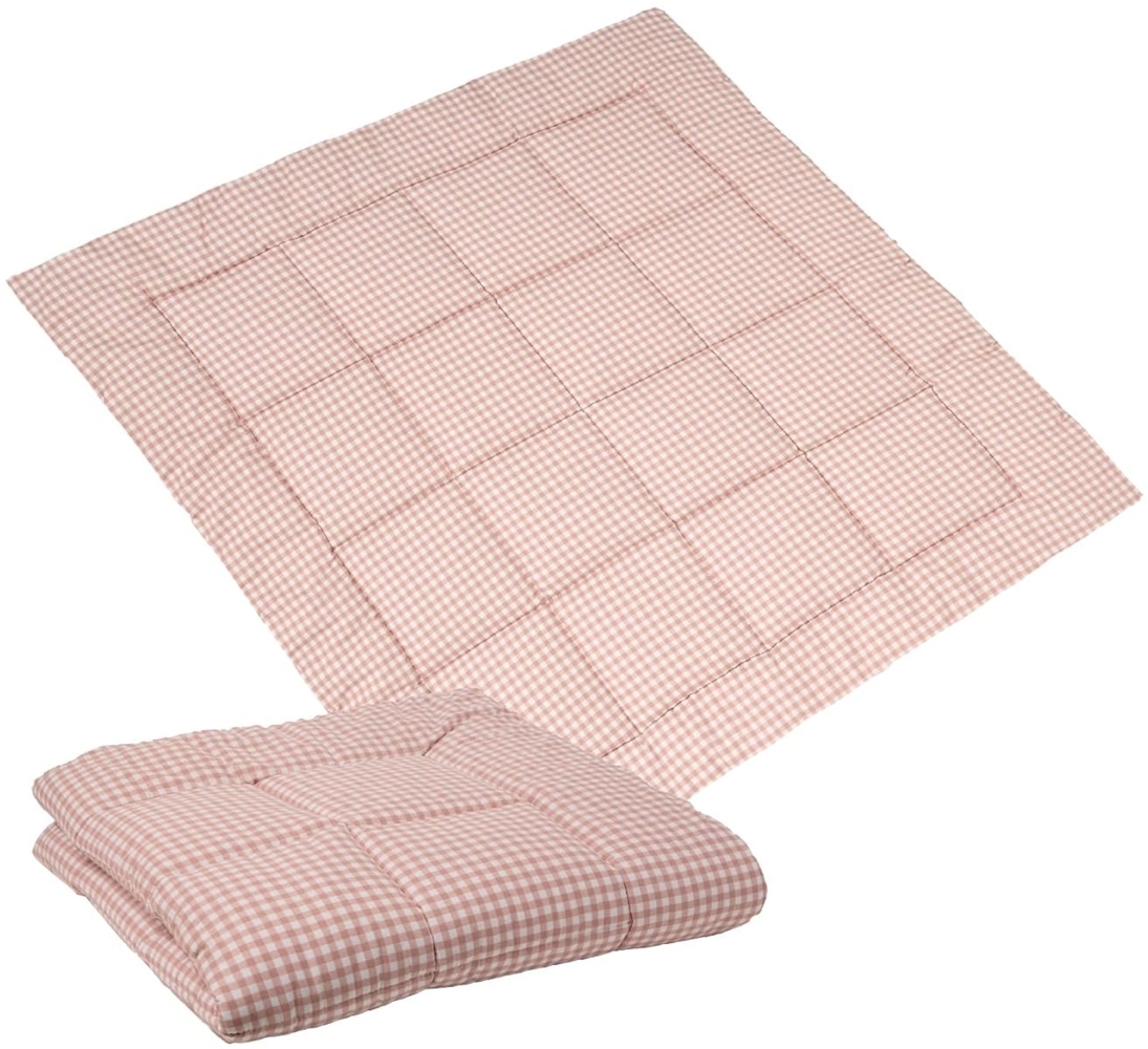 molis&co. Spielmatte für baby. Extra große 120x120 cm faltbare, tragbare Babydecke für Kleinkinder und Babys. OEKO-TEX 100. Bild 1