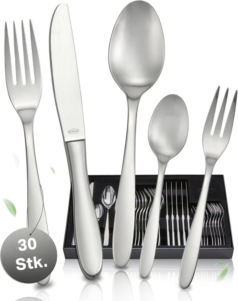 Rösle Cutlery set Culture 30 pieces Matte satin Bild 1