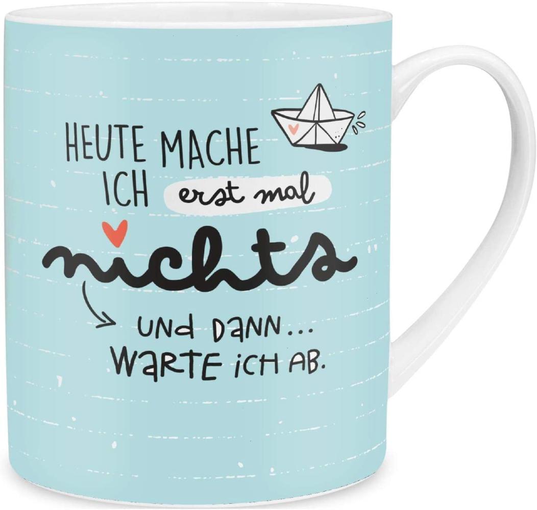 XL-Tasse Heute mache ich erst mal nichts Bild 1