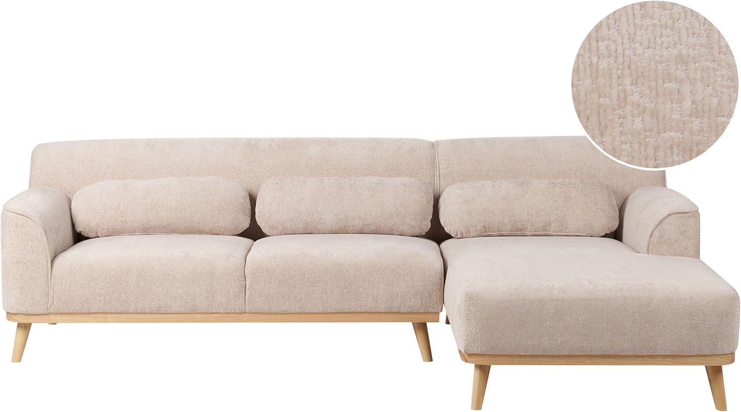 Ecksofa SIMOS Beige Bild 1