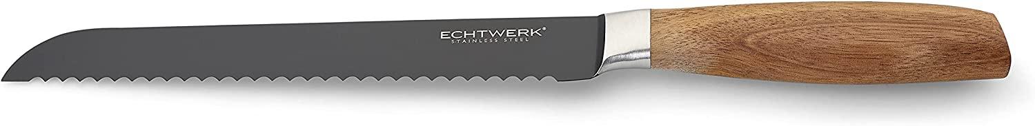 ECHTWERK EW-SM-0351 Brotmesser Classic Black Edition 20cm Bild 1