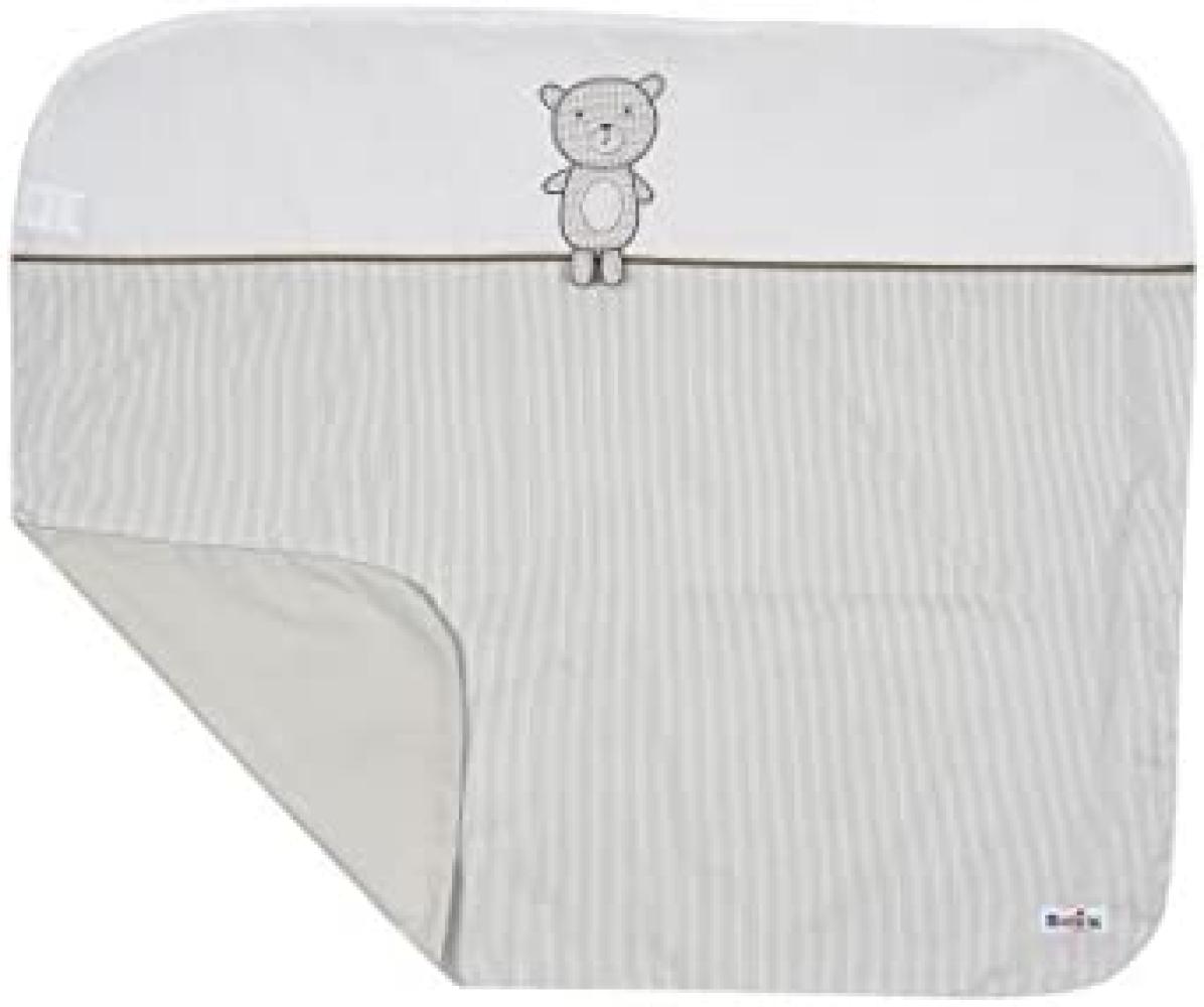 Belily Wickelauflagenbezug (Teddy-Teds Zimmer) weiß/braun/creme Bild 1