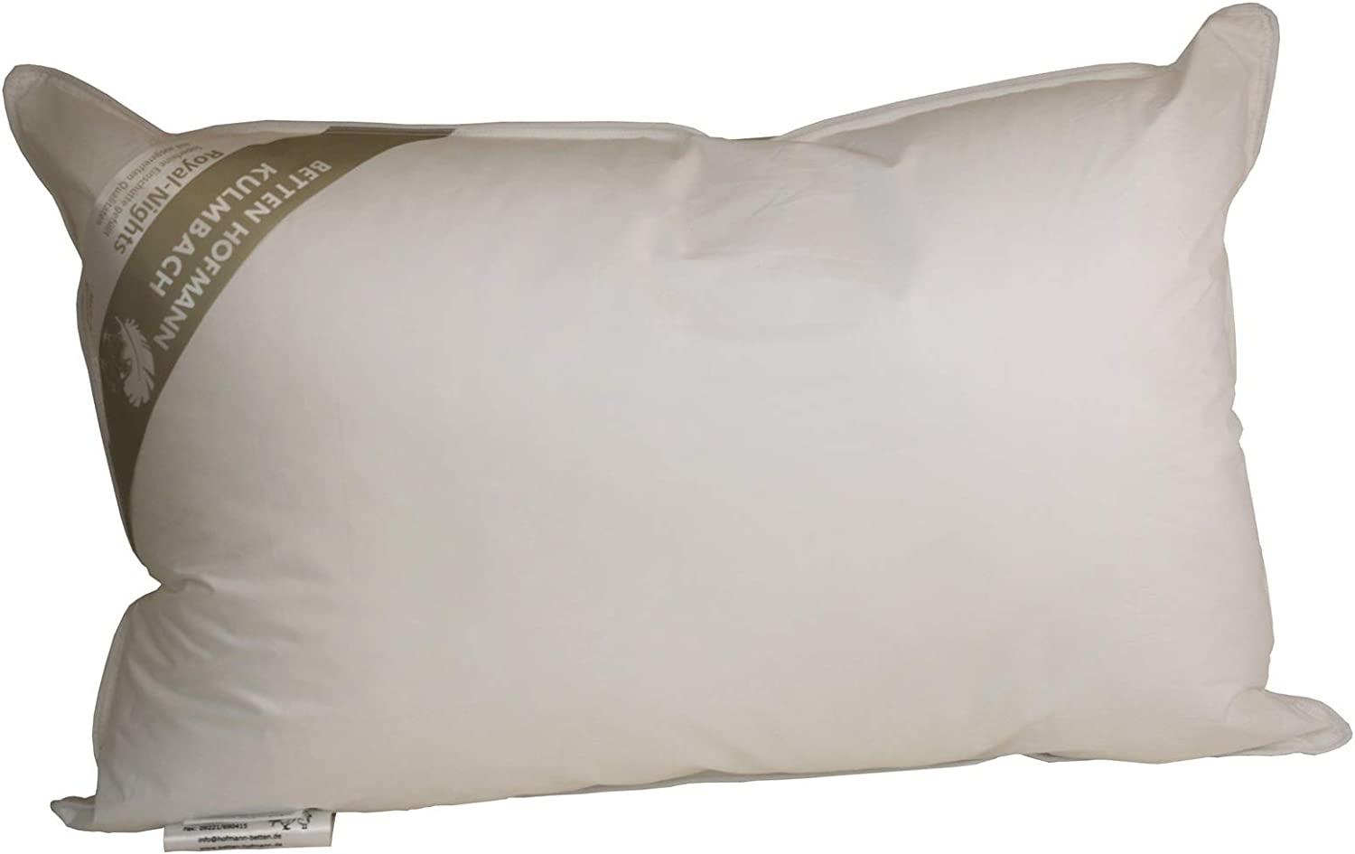 Hofmann Franken Kissen Kopfkissen Federkissen 43x63 cm 15% Daunen 400g waschbar Bild 1