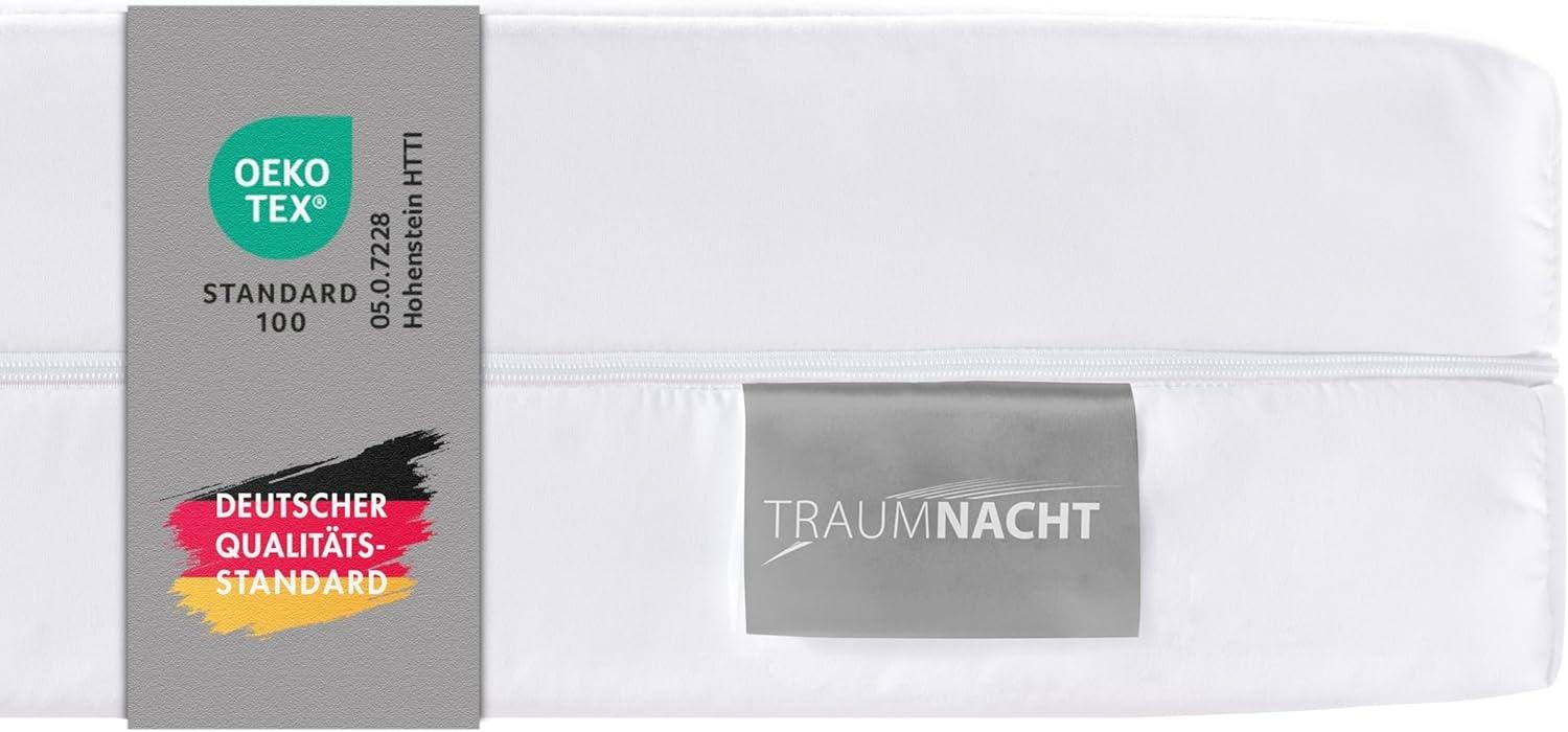 Traumnacht Easy Comfort 2 in 1 Duo - orthopädische 7- Zonen Komfortschaummatratze, Härtegrad 2 und 3, Öko-Tex zertifiziert 90 x 190 cm, Höhe 13 cm, produziert nach deutschem Qualitätsstandard Bild 1