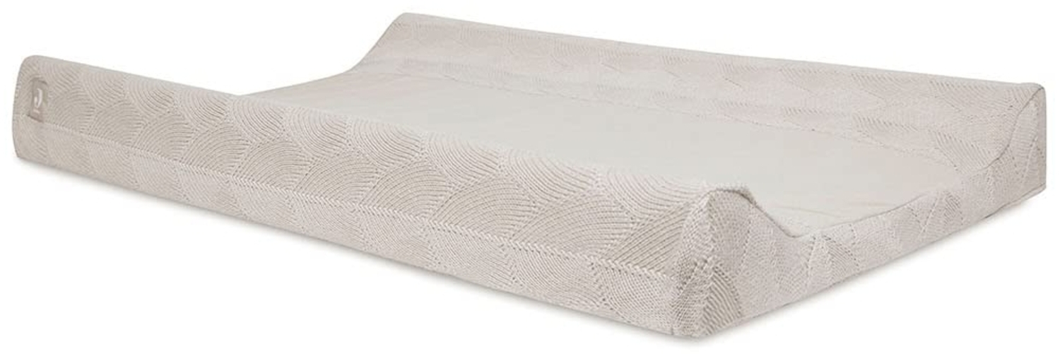 Jollein 022-503-67027 Wickelauflagenbezug Strick Shell Knit nougat (50x70 cm) Bild 1